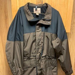 WOOLRICH Teton System men's outer shell zip-up jacket / size L